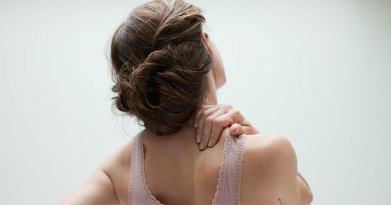 Muscle stiffness for osteochondrosis